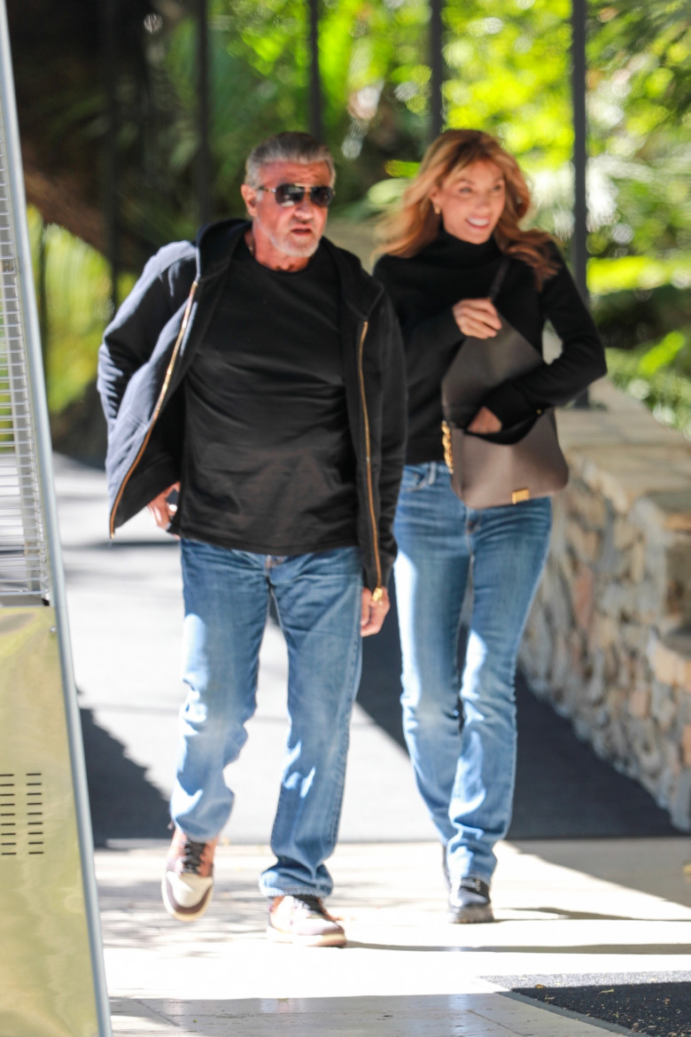 Sylvester Stallone și Jennifer Flavin. Getty Images