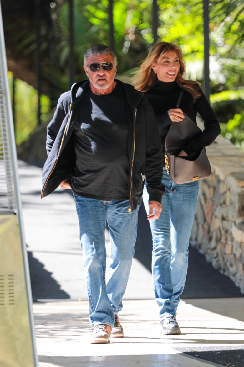 Sylvester Stallone și Jennifer Flavin. Getty Images