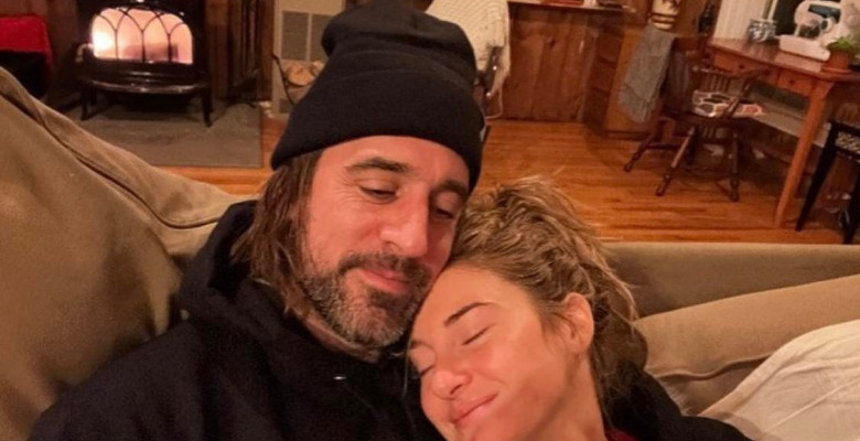 Aaron Rodgers și Shailene Woodley/ Instagram