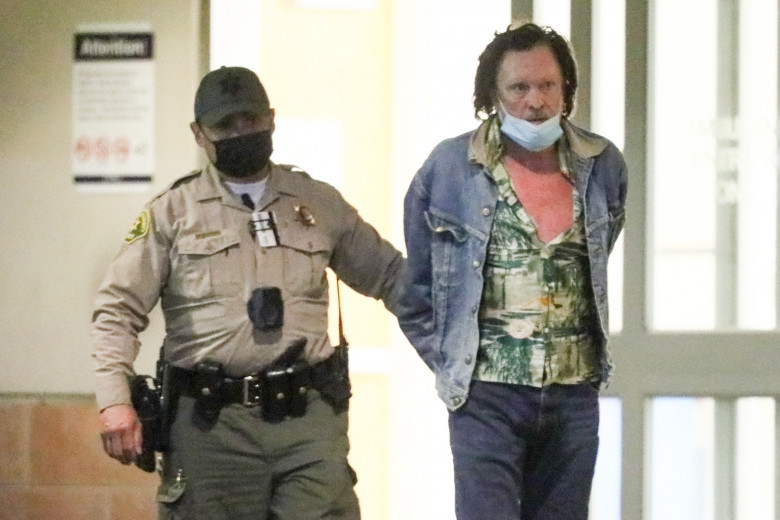 *PREMIUM-EXCLUSIVE* BREAKING NEWS: Michael Madsen gets arrested at his house in Malibu just a month after his son's death!