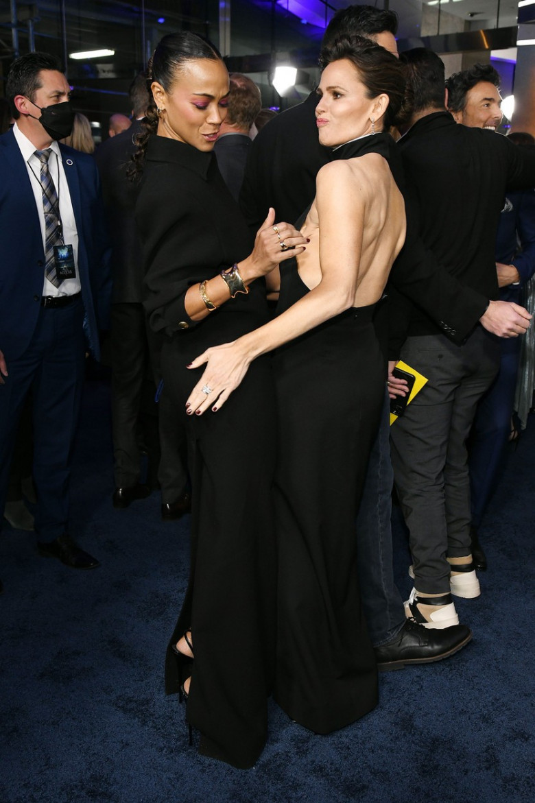 Jennifer Garner, superbă la lansarea Adam Project, alături Zoe Saldana