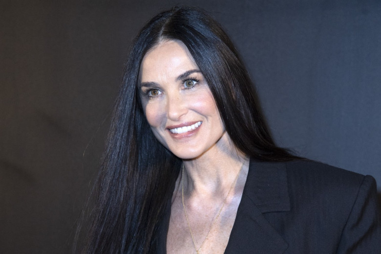 Demi Moore la Săptămâna Modei de la Paris/ Profimedia