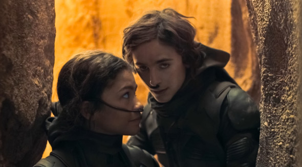 Zendaya și Timothee Chalamet în filmul Dune/ Profimedia
