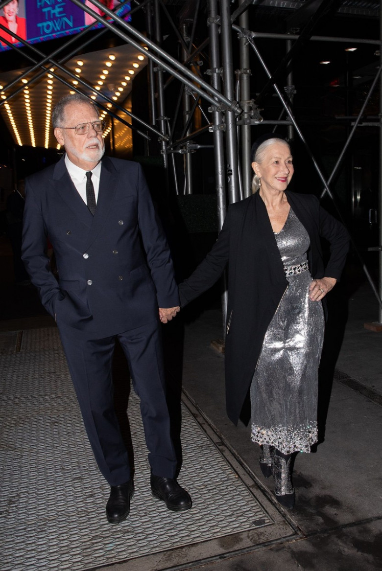 Helen Mirren and Taylor Hackford attending Roundabout Theater Gala, NY, USA - 07 Mar 2022