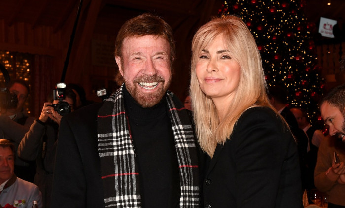 Chuck Norris și soția lui, Gena O'Kelley,