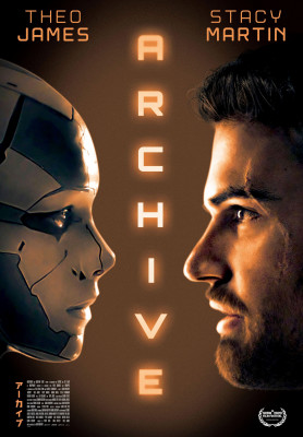Archive (2020) directed by Gavin Rothery and starring Theo James, Stacy Martin and Rhona Mitra. In the year 2038 a man works on an android to try and be reunited with his dead wife.