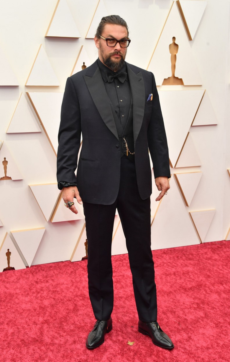 Jason Momoa la Premiile Oscar 2022/  Profimedia