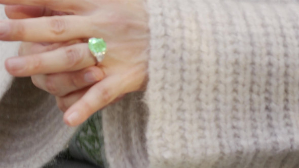 Inelul de logodnă primit de Jennifer Lopez/ Profimedia
