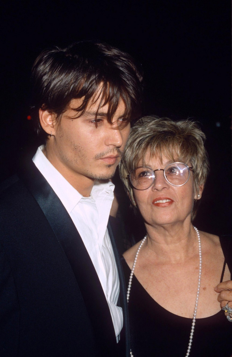Johnny Depp si mama sa Betty Palmer/ Profimedia