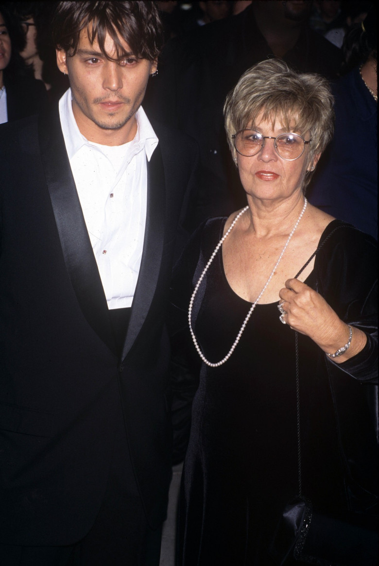 Johnny Depp si mama sa Betty Palmer/ Profimedia