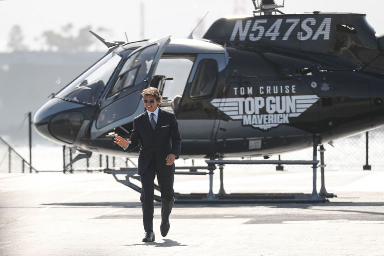 Tom Cruise la premiera mondială a filmului „Top Gun”/ Profimedia