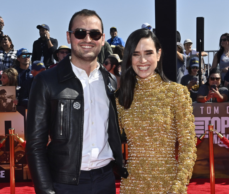 Kai Dugan and Jennifer Connelly Attend the "Top Gun: Maverick" Premiere in San Diego