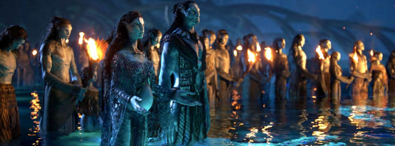 First teaser is released for the highly anticipated Avatar sequel The Way of Water starring Zoe Saldana and Sam Worthington – 13 years after the first film hit movie theatres.