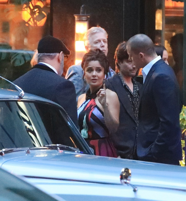 Salma Hayek și Channing Tatum în Londra/ Profimedia