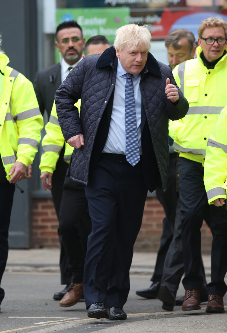 EXCLUSIVE: NO WEB BEFORE 10PM BST 4TH APRIL 2021-- Kenneth Branagh as Boris Johnson in new Sky series This Sceptred Isle