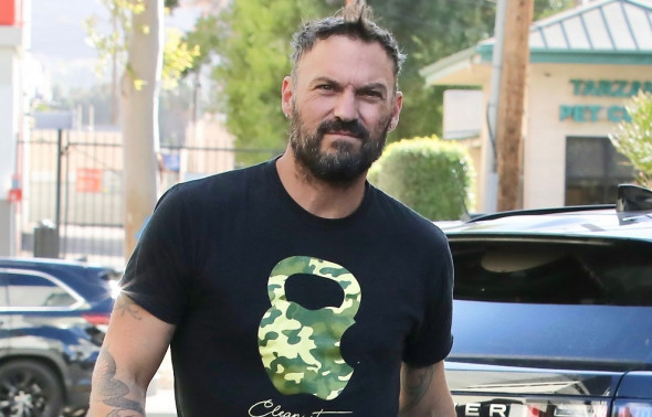 *EXCLUSIVE* Brian Austin Green keeps a busy day in Malibu