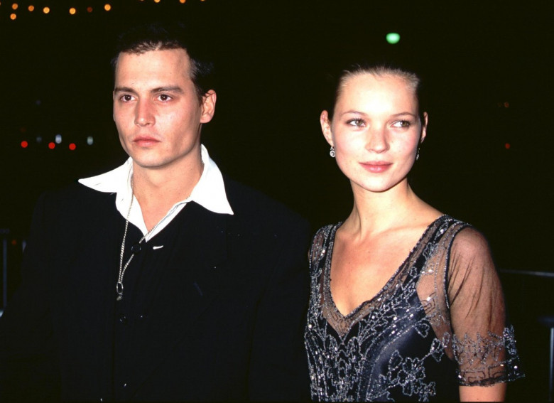 Johnny Depp și Kate Moss