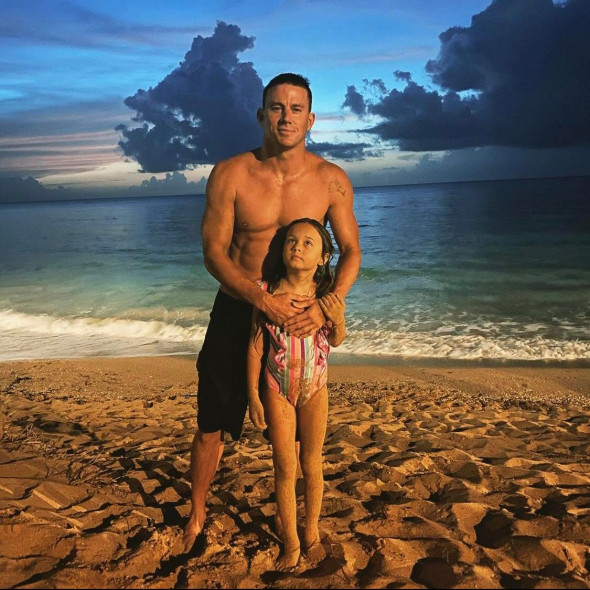 Channing Tatum și fiica sa/ Foto: Instagram