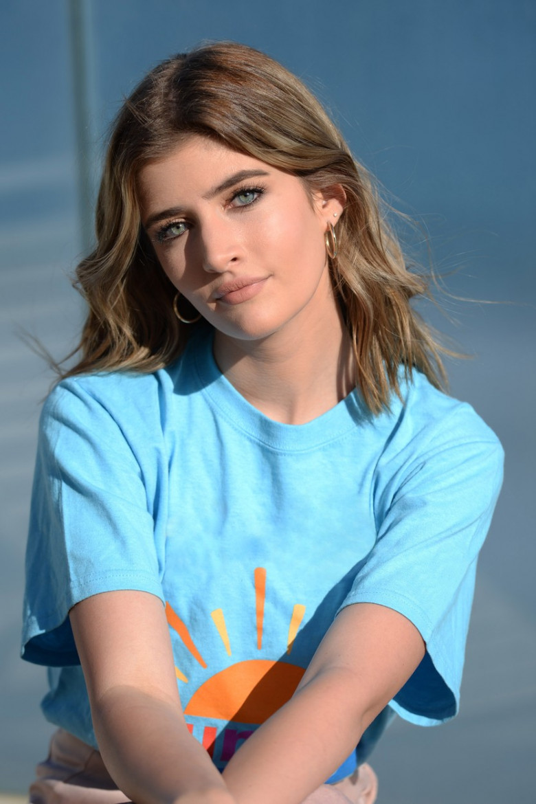 Charlie Sheen and Denise Richards Daughter Sami Sheen During Her First Modeling Session