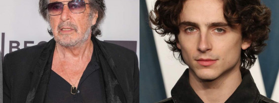 Al Pacino si Timothée Chalamet/ Profimedia