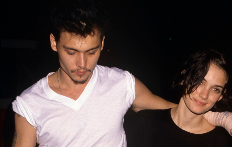 winona ryder, johnny depp