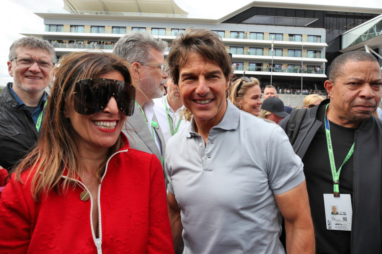 Tom Cruise la Marele Premiu al Marii Britanii în Formula 1/ Profimedia