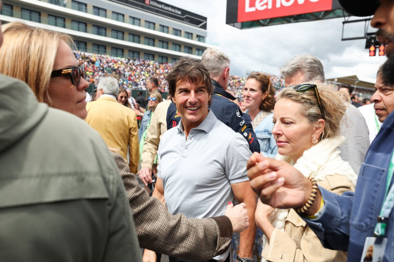 Tom Cruise la Marele Premiu al Marii Britanii în Formula 1/ Profimedia