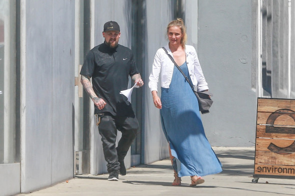 Cameron Diaz și Benji Madden