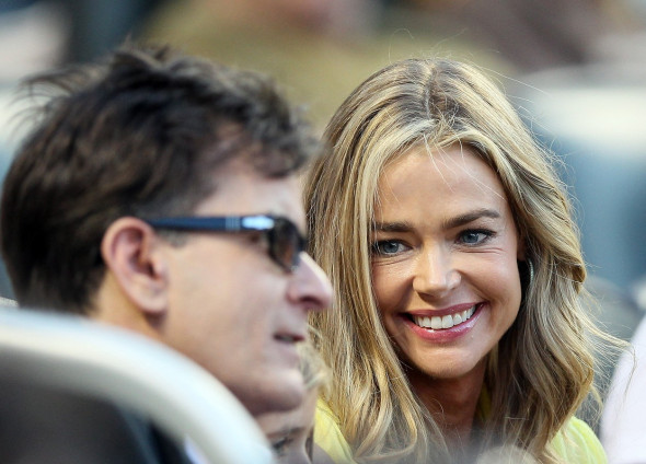 charlie sheen si denise richards