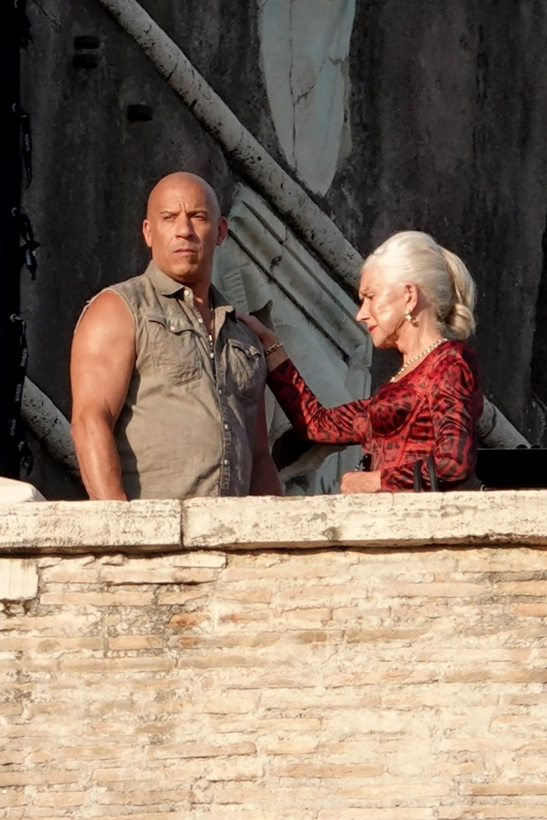 Vin Diesel și Dame Helen Mirren/ Profimedia
