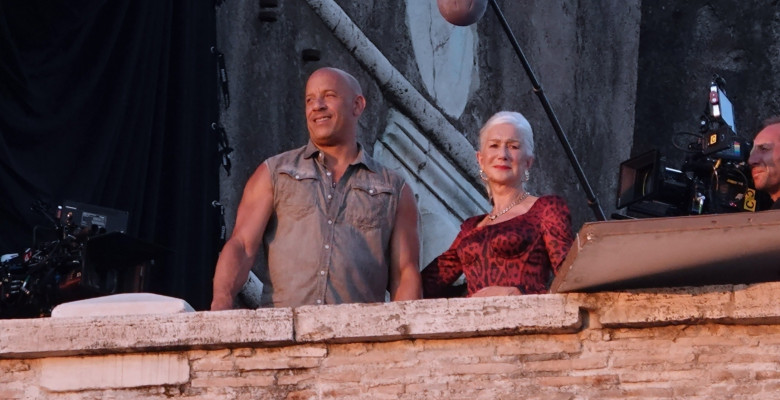 Vin Diesel și Dame Helen Mirren/ Profimedia