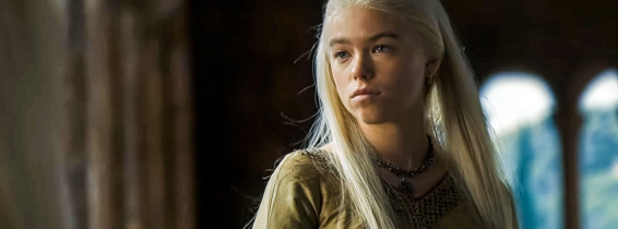 USA. Milly Alcock in the (C)HBO new series: House of the Dragon (2022). Plot: The story of the House Targaryen set 300 years before the events of Game of Thrones (2011). Ref: LMK110-J8103-160522Supplied by LMKMEDIA. Editorial Only.Landmark Media is no