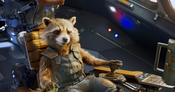 GUARDIANS OF THE GALAXY VOL. 2, Rocket (voice: Bradley Cooper), 2017.