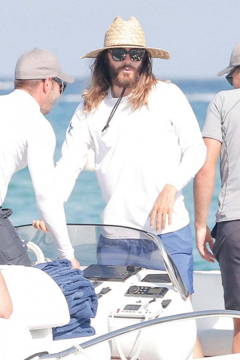 Jared Leto în St Tropez/ Profimedia