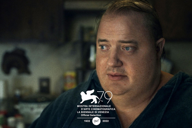 First look as Brendan Fraser transforms into a 600lb man in new movie The Whale