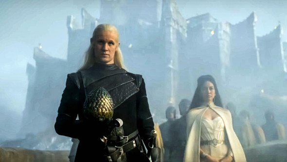 USA. Matt Smith  in the (C)HBO new series: House of the Dragon (2022). Plot: The story of the House Targaryen set 300 years before the events of Game of Thrones (2011). Ref: LMK110-J8103-160522Supplied by LMKMEDIA. Editorial Only.Landmark Media is not
