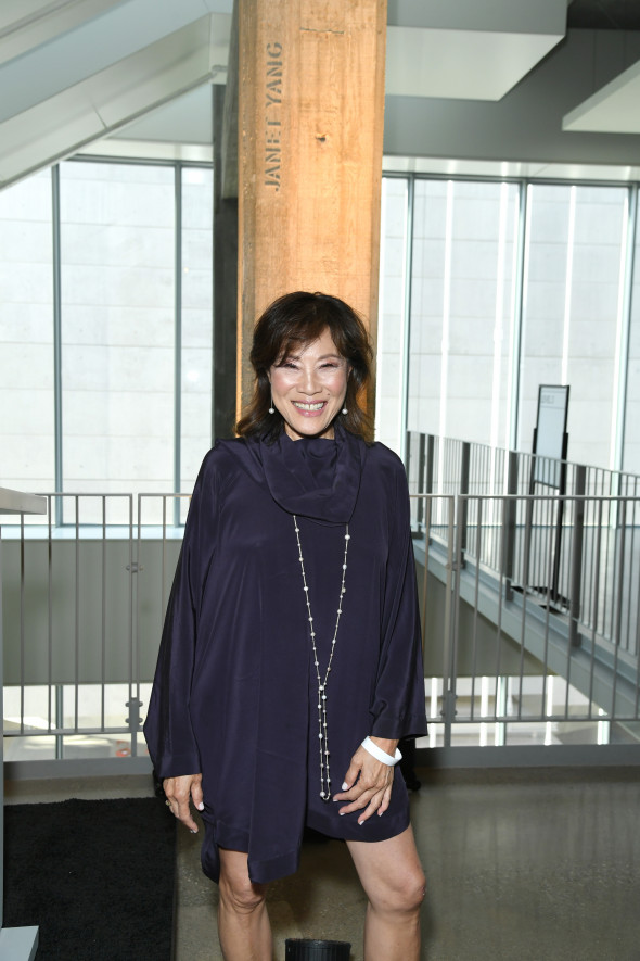 Pillar Unveiling Ceremony For Academy Governor At Large Janet Yang At The Academy Museum Of Motion Pictures
