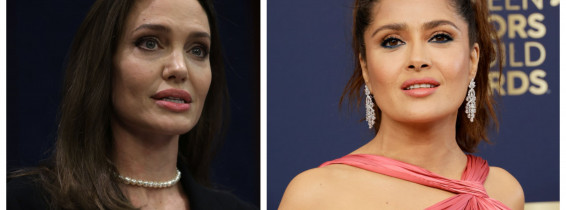 Salma Hayek, dezvăluiri despre Angelina Jolie