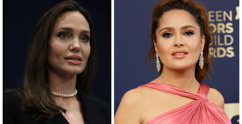 Salma Hayek, dezvăluiri despre Angelina Jolie