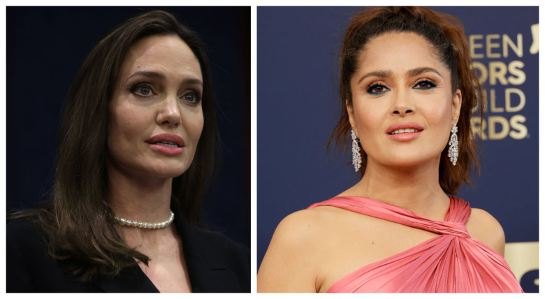 Salma Hayek, dezvăluiri despre Angelina Jolie