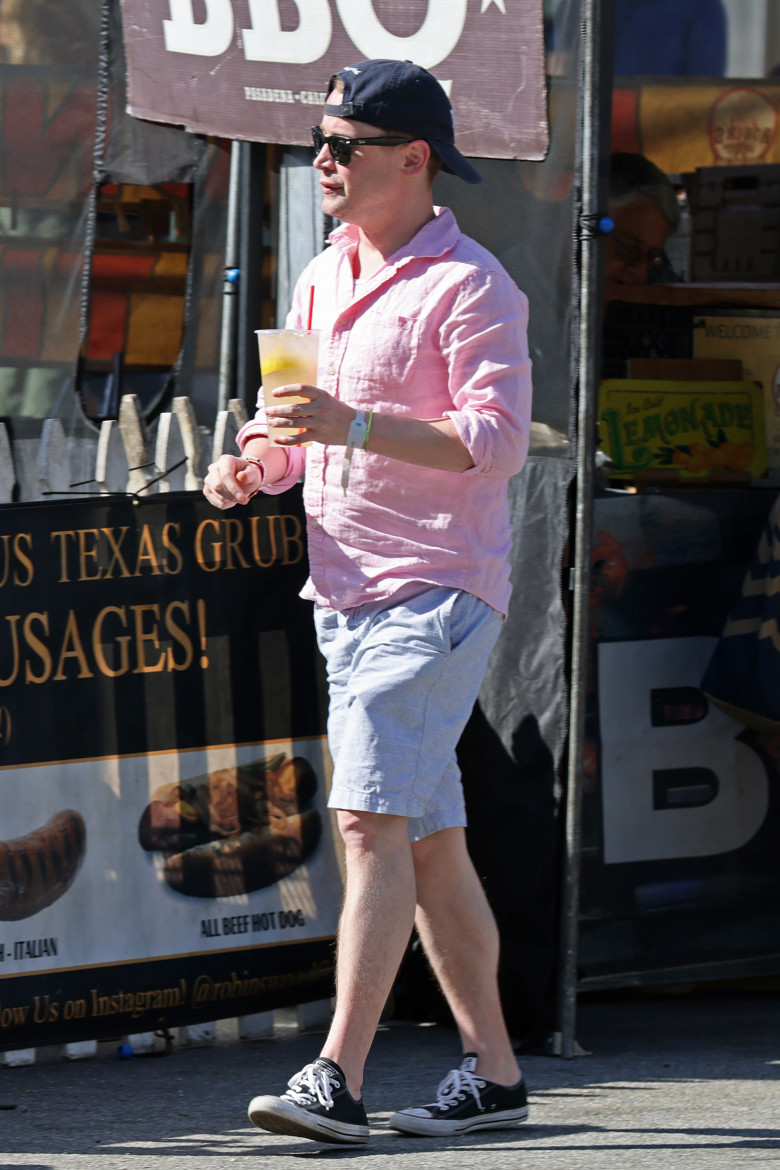 Former child superstar Macaulay Culkin is one proud papa as he enjoys a family day out with fiancŽe Brenda Song and their young son Dakota, 16 months, on a sunny afternoon in the LA suburbs.