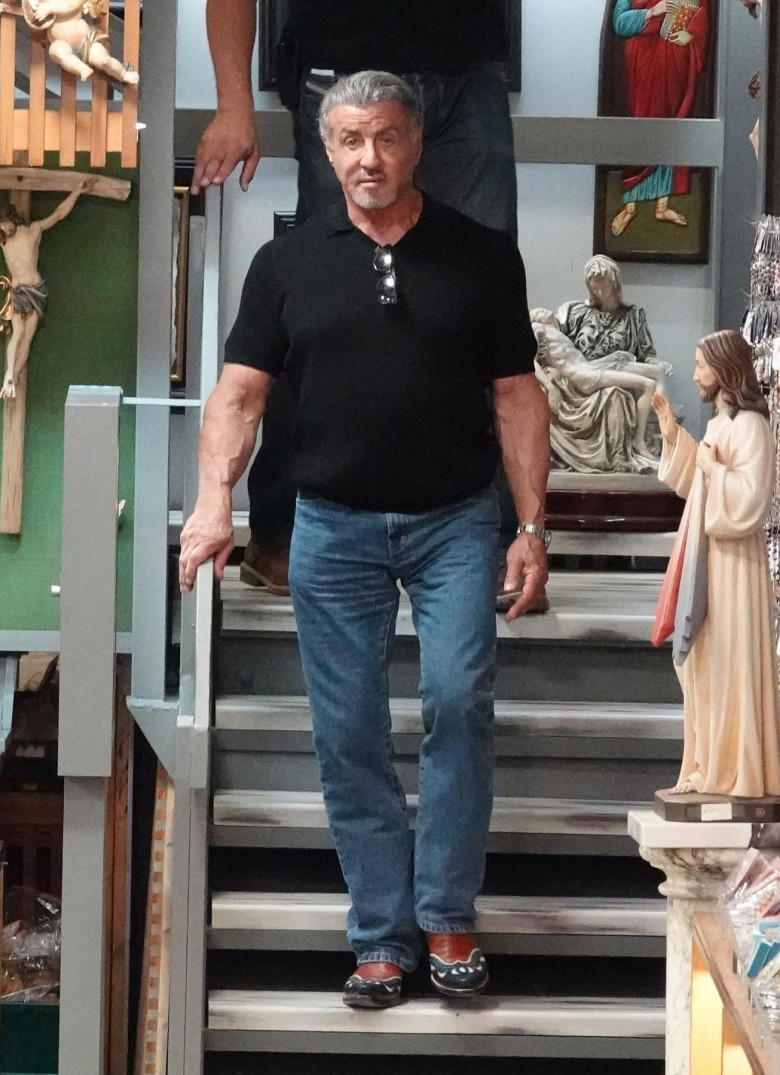 Sylvester Stallone, în Roma