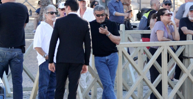 Sylvester Stallone, în Roma