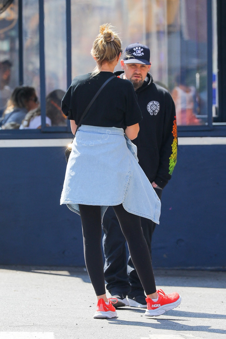 EXCLUSIVE: Cameron Diaz and Benji Madden spotted out and about in New York City