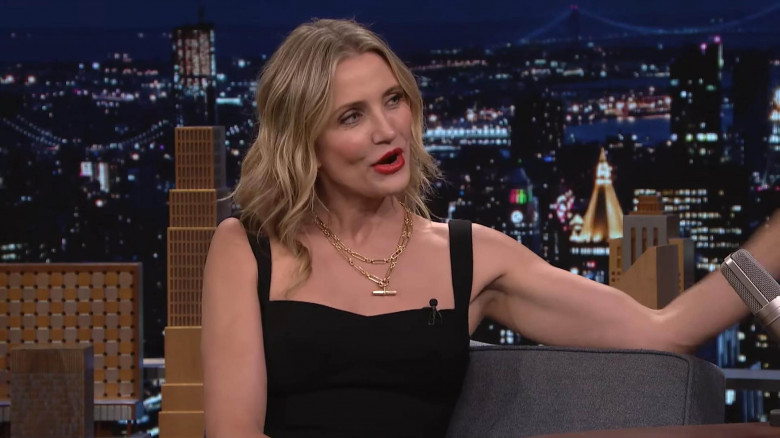 Cameron Diaz reveals she is returing to acting while interviewed on "The Tonight Show Starring Jimmy Fallon"