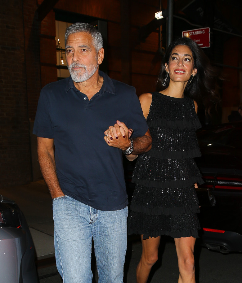 George Clooney și soția sa, Amal Alamuddin/ Profimedia