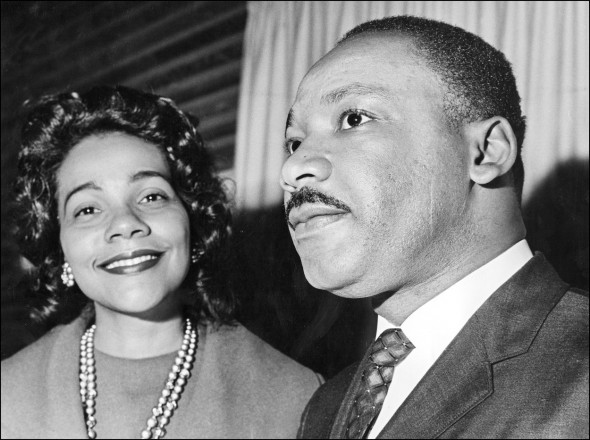 Martin Luther King și soția lui, Coretta