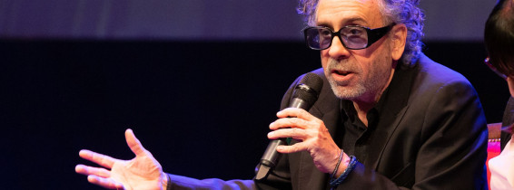 Tim Burton At Lucca Comics And Games For The European Premiere Of Wednesday, Italy - 31 Oct 2022