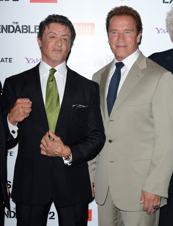 Sylvester Stallone și Arnold Schwarzenegger/ Profimedia