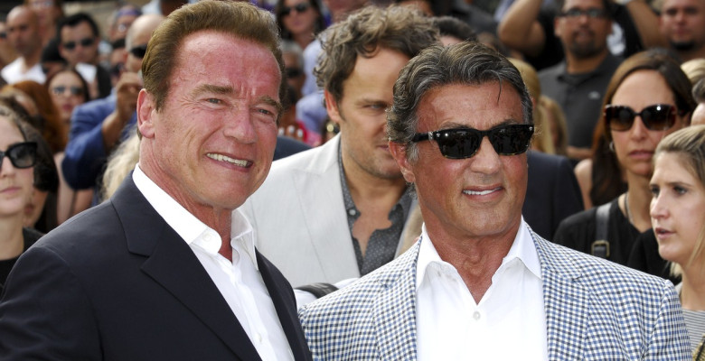 Sylvester Stallone și Arnold Schwarzenegger/ Profimedia